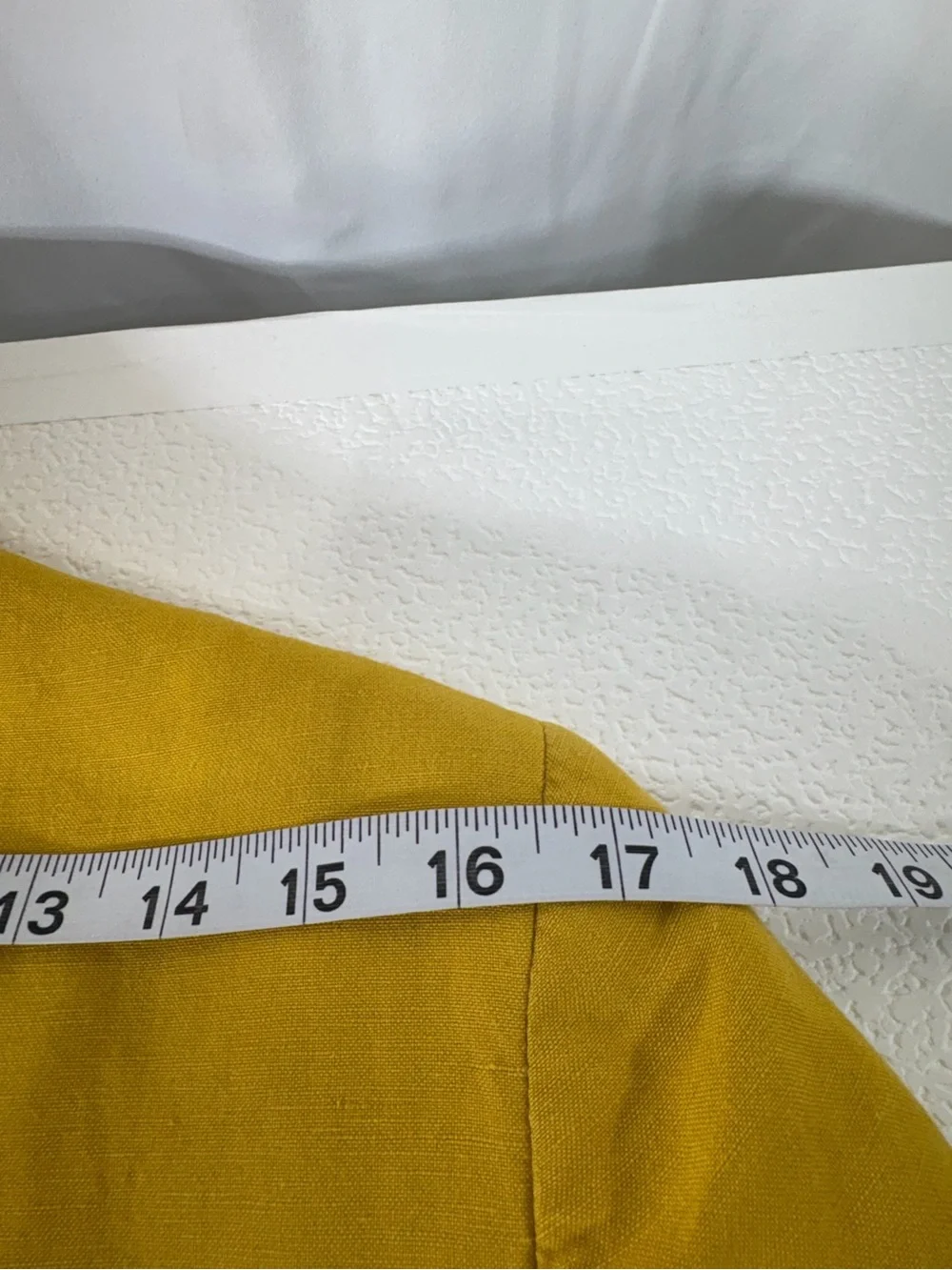 Kasper Mustard Yellow Single-Button Notch Lapel Blazer 3179